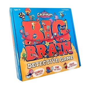 Funko Games Cranium Big Brain Detective Game 1-4 Players New